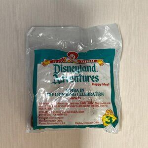 Vintage Simba Vehicle McDonald's Happy Meal Disneyland Adventures Toy - 1994